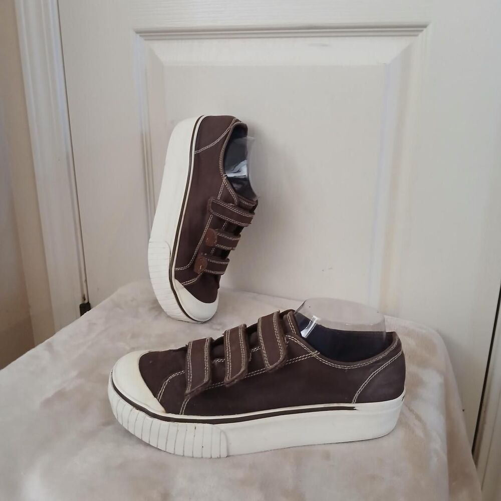 Rare Vintage 90s Y2K Airwalk Brown Chunky Platform Sneakers 8.5 Grunge Skater